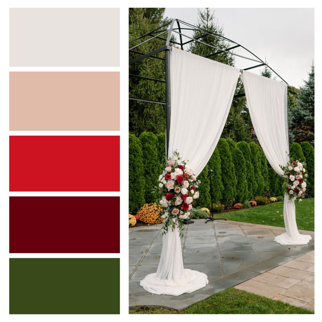 Trending February Wedding Color Palettes for 2025