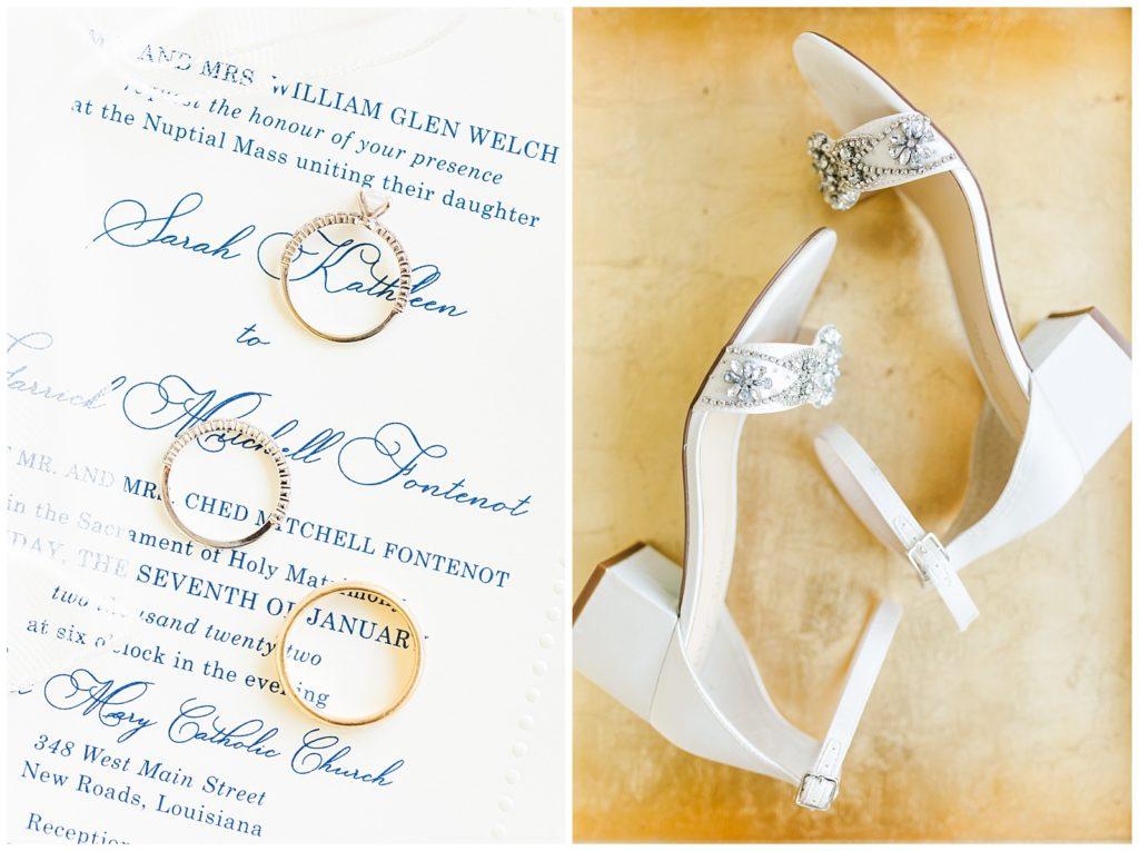 Bouquet of peach-colored flowers and greenery