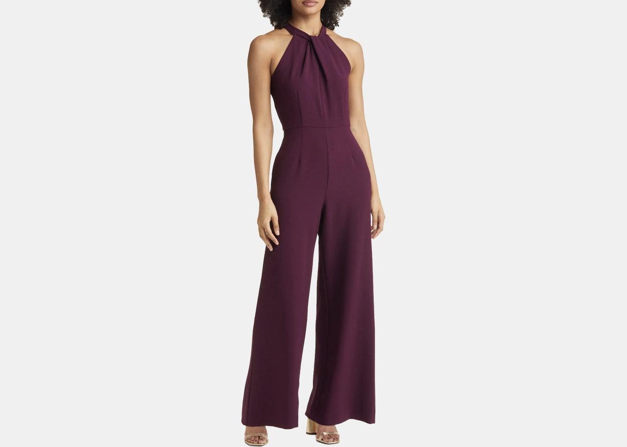 Image may contain: Dress, Clothing, Apparel, Pants, Human, and Person