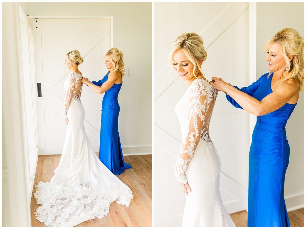 Mauve and emerald green wedding invitation suite