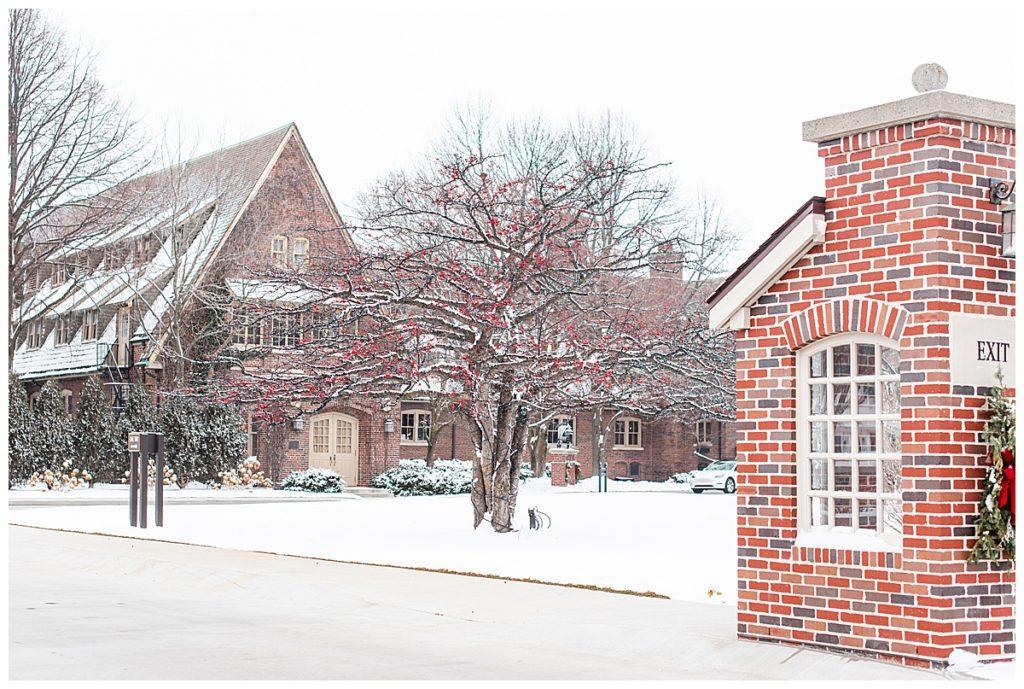 Modern Winter Wedding Venue - The Loft at 132